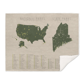 US National Parks - Maine