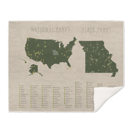 US National Parks - Missouri