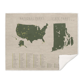 US National Parks - Rhode Island