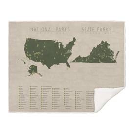 US National Parks - Virginia