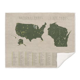 US National Parks - Wisconsin