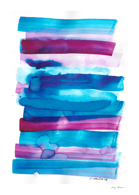 3 | 190603 |Rothko Inspo |Colour Study Watercolor Painting