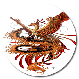 Phoenix vs Dragon Chinese