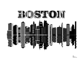 Boston cityscape buildings skyscrapers