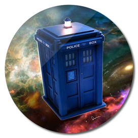 The Police Box Tardis time travel