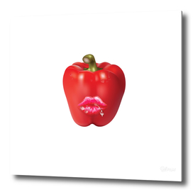 Red 'HOT' Bell Pepper