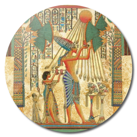 egyptian man sun god ra amun