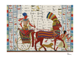 egyptian tutunkhamun pharaoh design