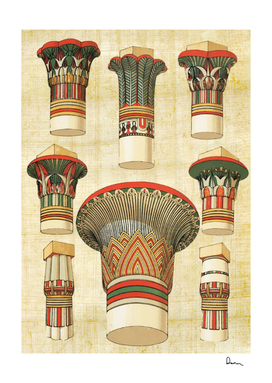 egyptian architecture column