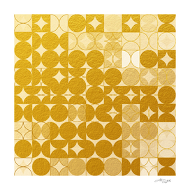 Geometric XIX - Golden