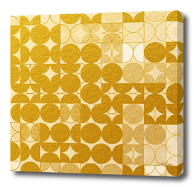 Geometric XIX - Golden