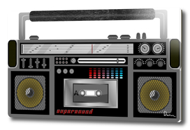 radio cassette player cassette tape