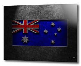 Australian Flag Stone Texture