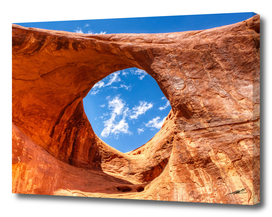 Sun's eye, Monument valley