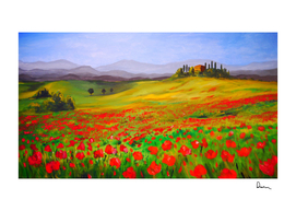 painting art landscape acrylic