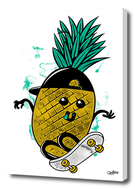 Pineapple Skateboarding