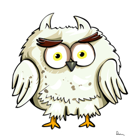 owl bird eyes cartoon good