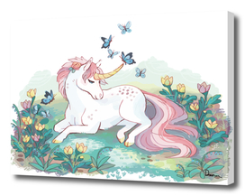 illustration vector unique unicorn