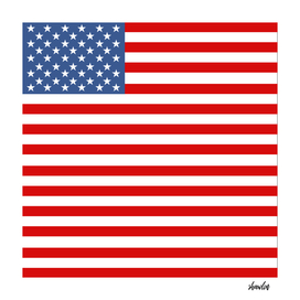 American flag for fourth of july