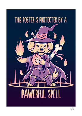 This Poster is Protected by a PAWerful Spell