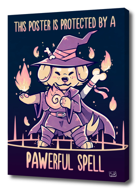 This Poster is Protected by a PAWerful Spell
