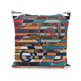 Modern Abstract Shapes Avangard Style Lines Stripes