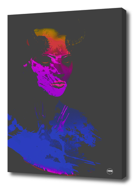 Horned Lady - Colorful Edition