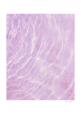 Soft Purple Pink Ocean Dream #1 #water #decor #art