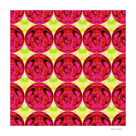 Gorgeous seamless pattern with red roses