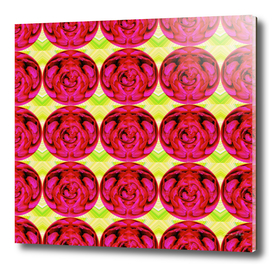 Gorgeous seamless pattern with red roses