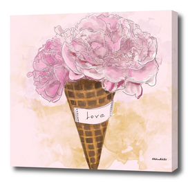 Flower Ice Cream