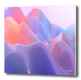 Abstract Swirl Pastel