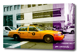 Yellow Cab in New York City