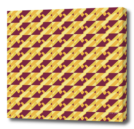 seamless pattern with yellow stripes and brown curves