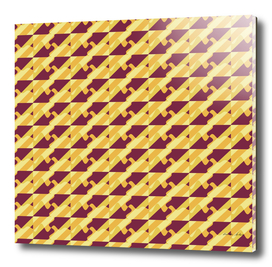 seamless pattern with yellow stripes and brown curves