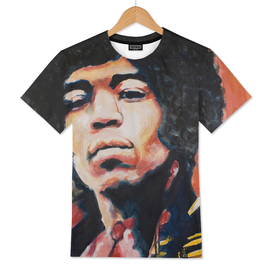 Jimi Hendrix Portrait painting