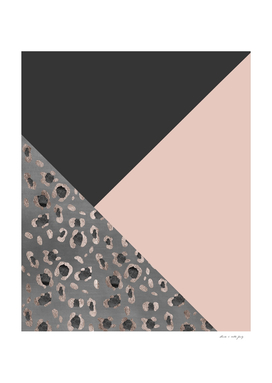 Leopard Geometric Glam #1 #minimal #decor #art