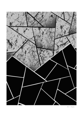 Yin Yang Marble Geometric Glam #2 #geo #decor #art