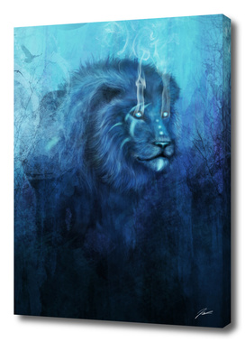 Blue Spirit Lion