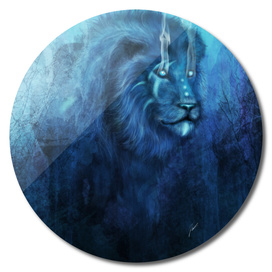 Blue Spirit Lion