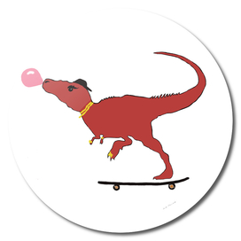 Skater T-rex
