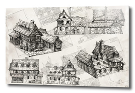 Medieval tavern design