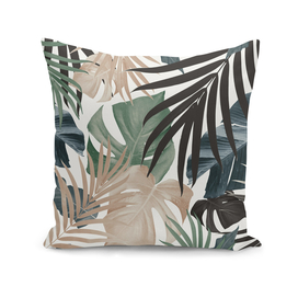 Tropical Jungle Leaves Pattern #13 (Fall Colors) #tropical