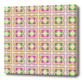 seamless floral pattern in bright colors