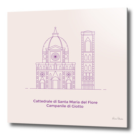 Santa Maria del Fiore and Campanile di Giotto Firenze