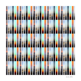 Pattern of vertical stripes in mixed shades of colors