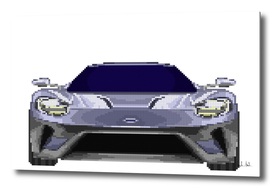 Ford GT Mosaic