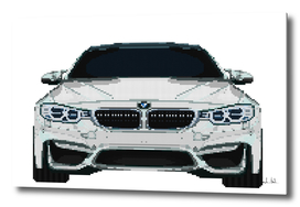 BMW M4 Mosaic