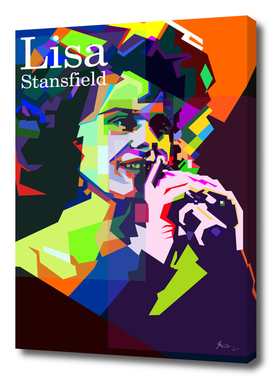 Lisa Stansfield Pop Art Style