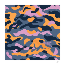 camouflage background textile uniform seamless pattern